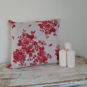 Beautiful floral print cushion