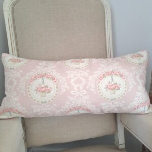 Rose basket cushion